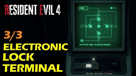 Electronic Lock Re4