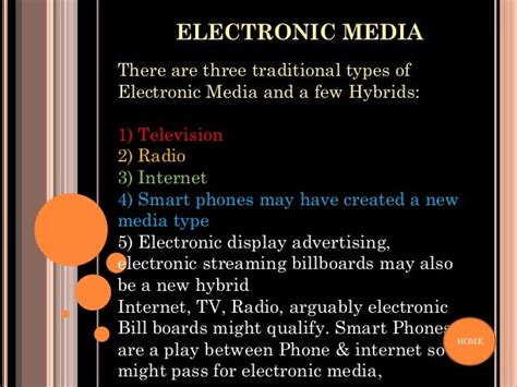 Electronic Media Definition In Dictionary