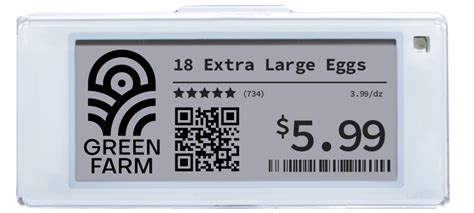 Electronic Shelf Label Arduino