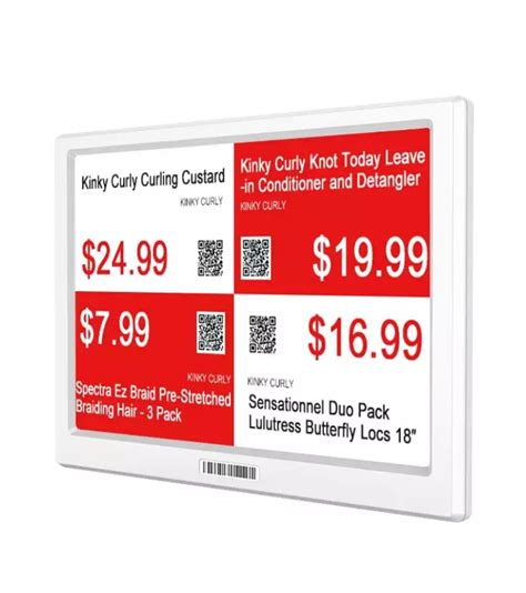 Electronic Shelf Label Tariff Code