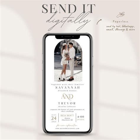 Electronic Wedding Invitations Design