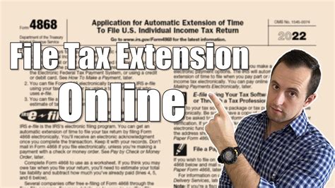 electronically filing tax extension