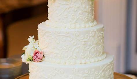 Elegant Wedding Cake Designs 2 Tier Simple