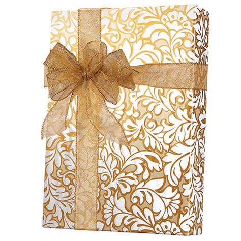 elegant wrapping paper roll