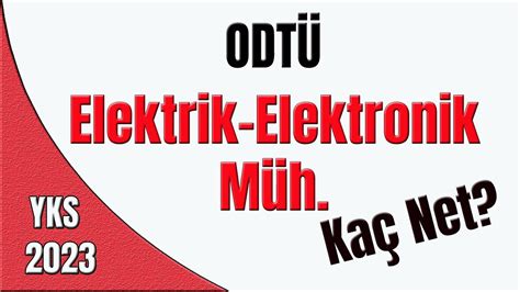 elektrik elektronik müh sıralama