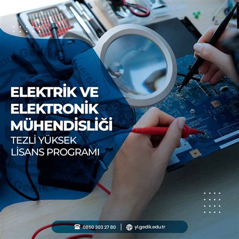 elektrik mühendisliği yüksek lisans