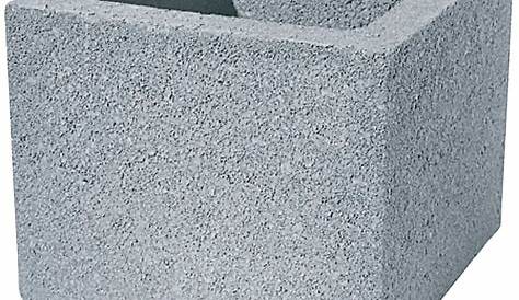 Elément de pilier pierre reconstituée décoratif H.30 x L