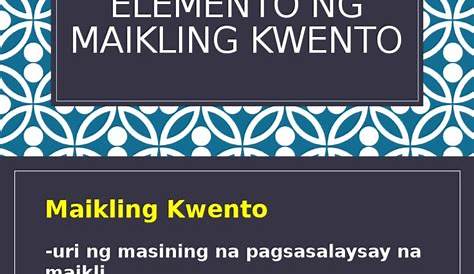 Elemento Ng Maikling Kwento 8 Elemento Kanilang Mga Kahulugan | Unamed