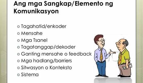 Elemento at Sangkap NG Komunikasyon | PDF