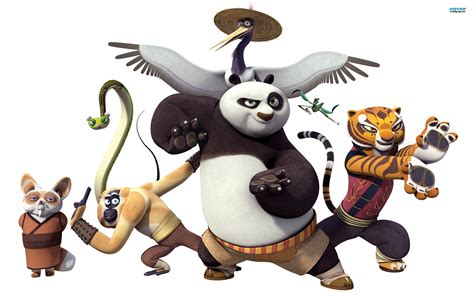 elenco de kung fu panda