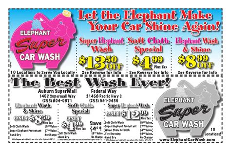 elephant car wash coupon