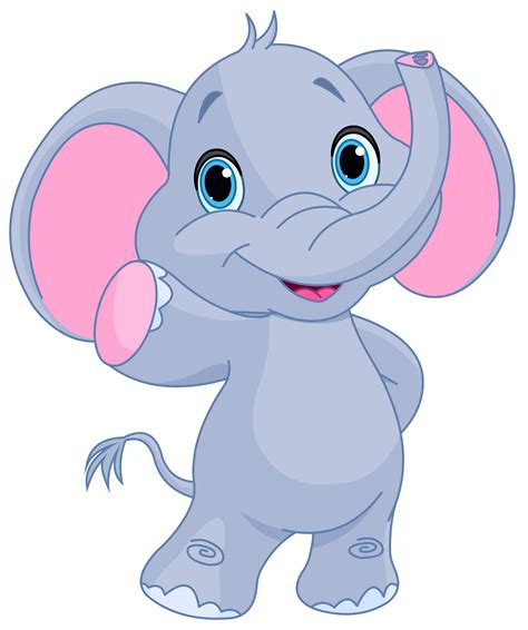elephant cartoon for kids
