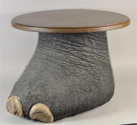 elephant feet for tables