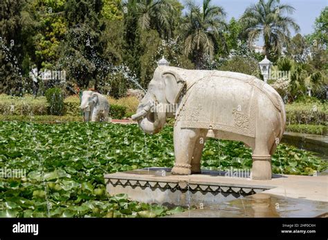 elephant fountains