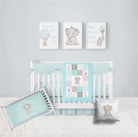 elephant nursery set