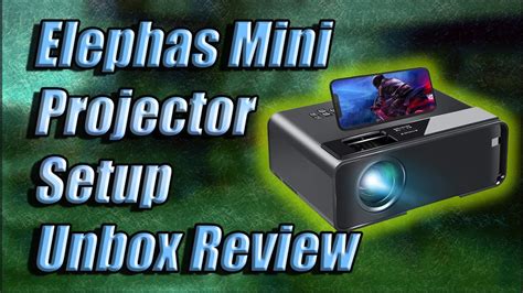 ELEPHAS W13 REVIEW 2022 Upgraded 1080P WiFi Projector! YouTube