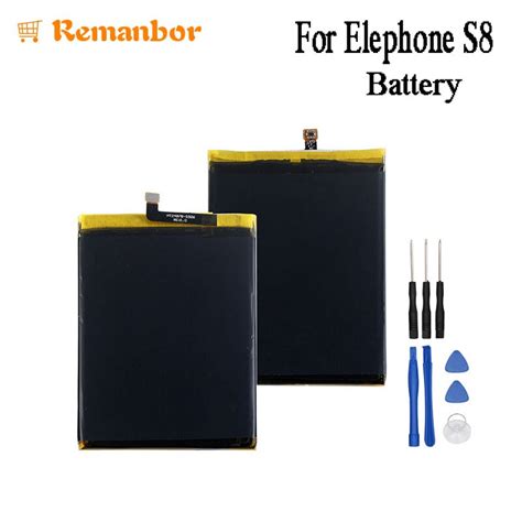 For Elephone S8 Battery Batterie Bateria Batterij Accumulator 4000mAh