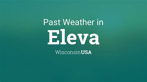 Eleva Weather
