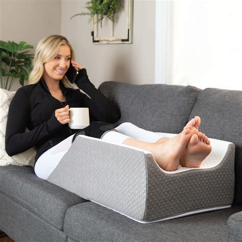 Elevate Feet With Pillow