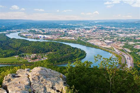 elevation of tennessee river in chattanooga