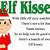 elf kisses free printable template - download free printable gallery