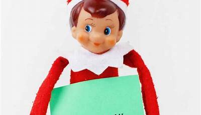 Elf On Shelf Printable