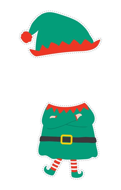 Elf Template Printable Pdf Free: Create Your Own Christmas Decorations!