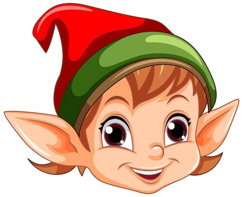 Elf Head Clip Art