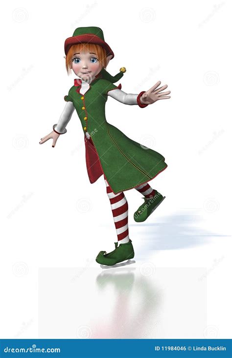Elf Ice Skating