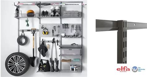 Elfa Garage Wall Storage