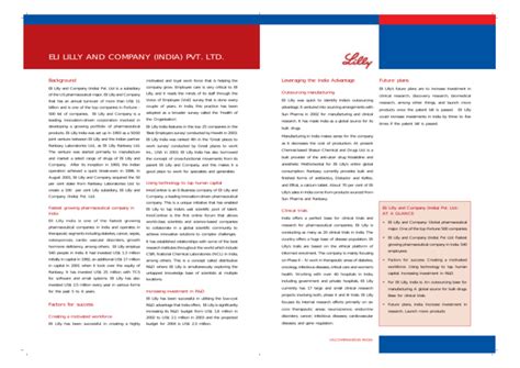 eli lilly and company india pvt. ltd