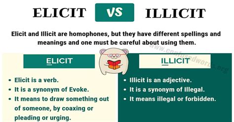 elicit vs illicit