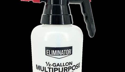Eliminator 1 Gallon Sprayer Manual