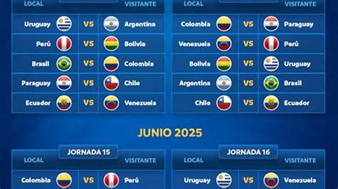 eliminatorias sudamericanas 2020 calendario