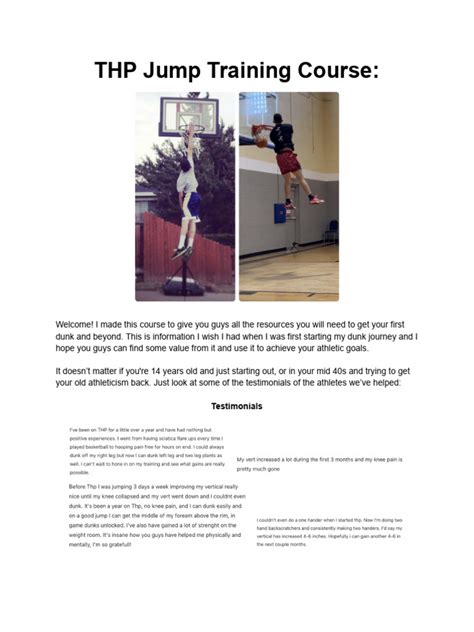 Elite Jump Training Pdf