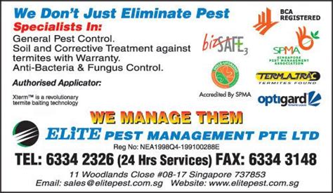 elite pest management pte ltd
