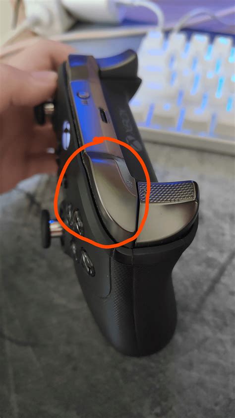 Found a fix for a broken bumper on the Elite Series Two controller r