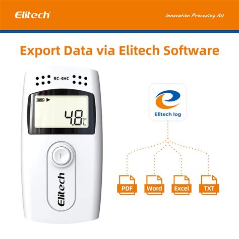 Elitech Temperature And Humidity Data Logger