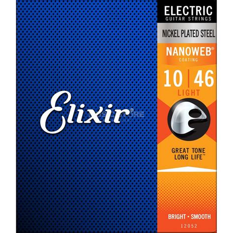 Elixir Electric Guitar Strings Nanoweb