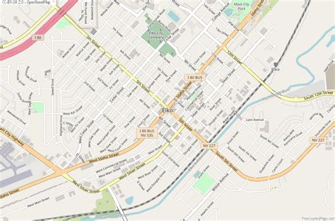 Elko Usa Map Google