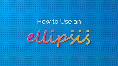 ellipsis meaning in a text message