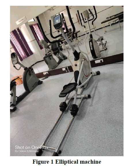 Elliptical Machine For Stroke Patients