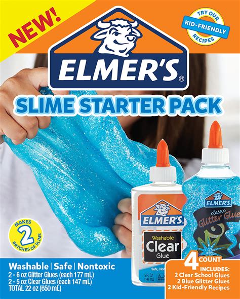 elmer's clear glue slime