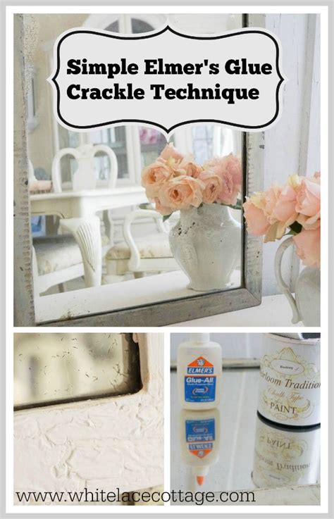 Elmer's Glue Crackle Tutorial