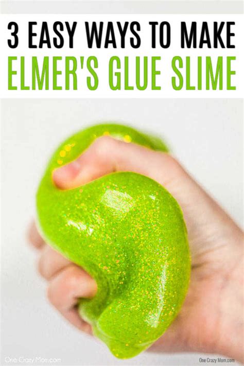 elmer's glue slime recipe easy