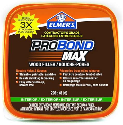 elmer's probond max wood filler