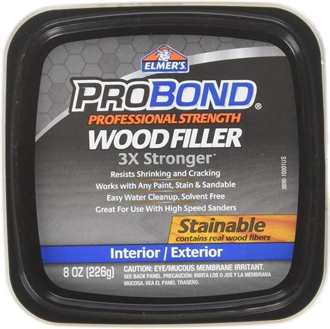 elmer's probond wood filler instructions