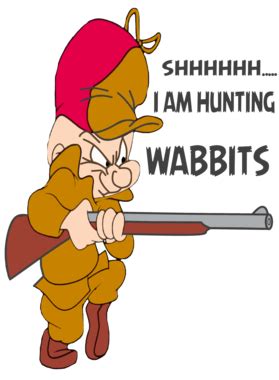 elmer fudd rabbit hunting quotes