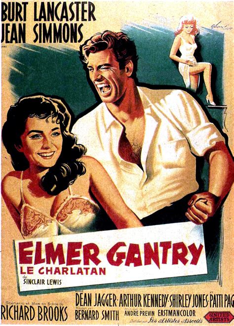 elmer gantry movie cast