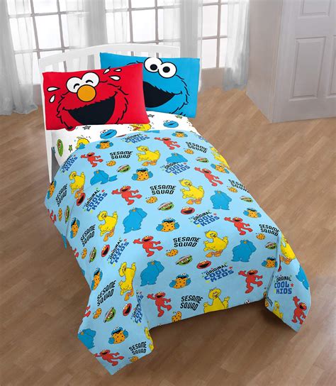 Elmo Twin Size Bed Sheets